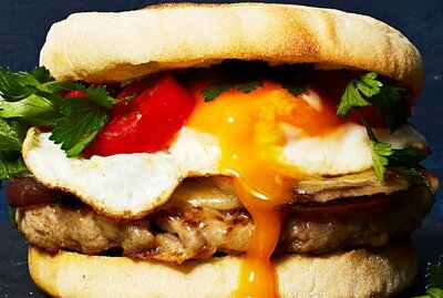 Sausage and Egg Sandwich