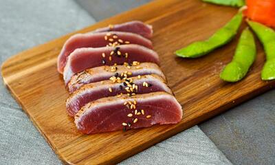 Seared Tuna Sashimi