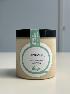 **HELADO DE AVELLANA 250ml**