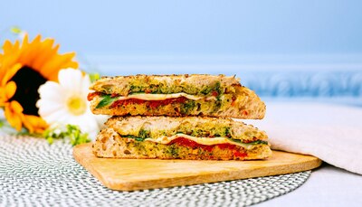 Toasté végé tomate mozzarella