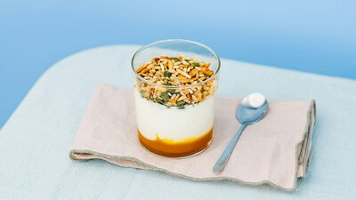 Fromage blanc mangue passion & graines