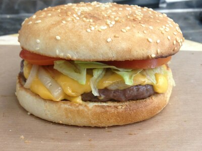 1/4 Pounder Cheeseburger
