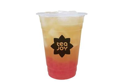 Passionfruit fruit bubble tea