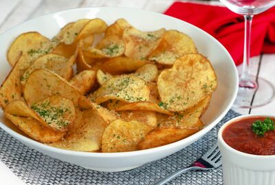Truffle Parmesan Potato Crisps