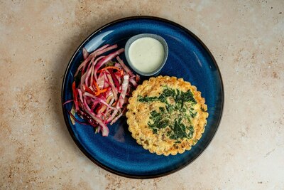 Sautéed Spinach and Caramelised Onion