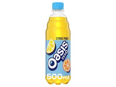 Oasis Zero Citrus Punch 500ml