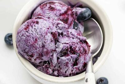 i4.  Blueberry Ice Cream