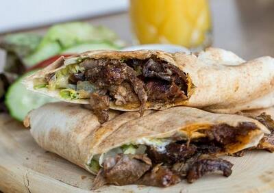 Lamb Shawarma Wrap