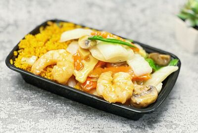 Combo Shrimp chinese veg.