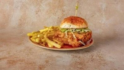 Crispy cod Burger