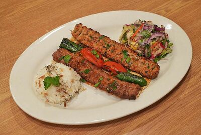 Lamb Adana and Chicken Adana