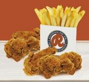 5 Wings & Fries