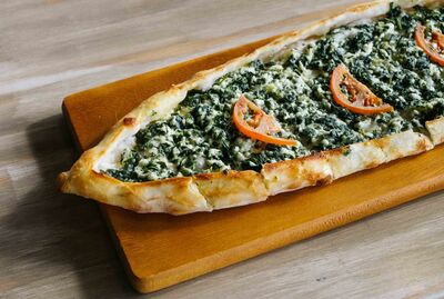 Spinach Feta Pide