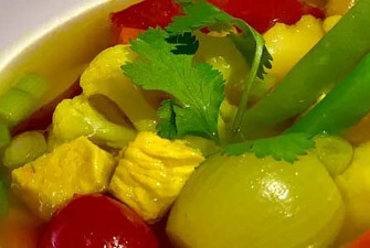INDIAN CHICKEN VEGETABLE SOUP