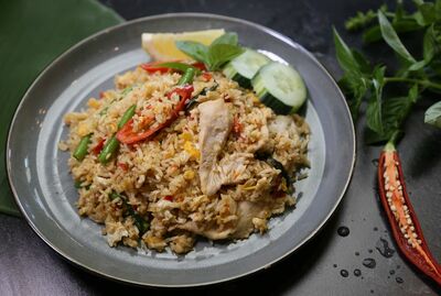 CHILLI BASIL FRIED RICE