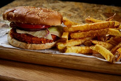 Hamburguesa de Pollo Casera