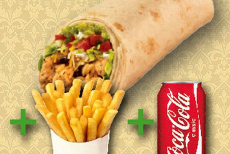 Menú Burrito de Pollo