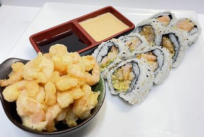 Popcorn Shrimp Roll