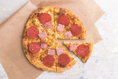 Garlic Bread with Cheese & 2 Toppings