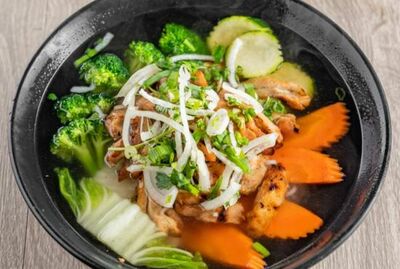 #13-Phở gà nướng