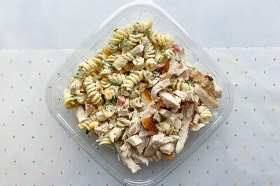 Roast Chicken & Honey Mustard Pasta Salad