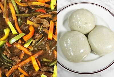 Nshima & Beef Stir-Fry