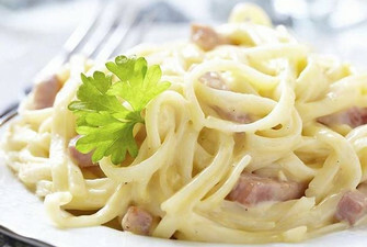 Pâtes à la carbonara