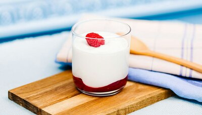 Fromage blanc fraise framboise