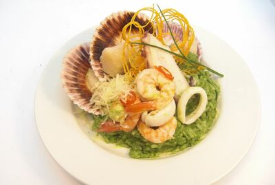 ARROZ A LA NORTEÑA CON MARISCOS