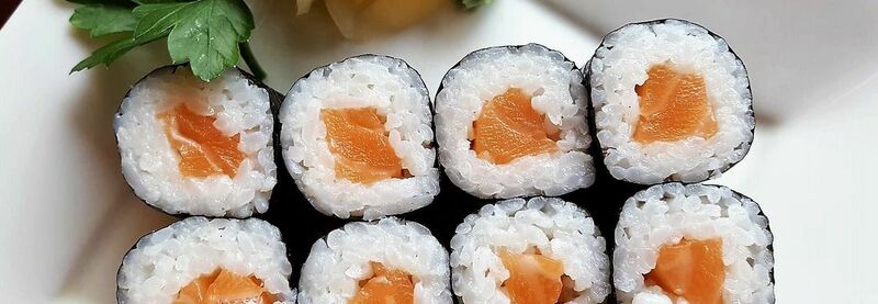Sushi - Maki und Sushi - Paniertmaki.