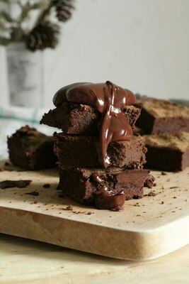 Brownie Cookiez Cake