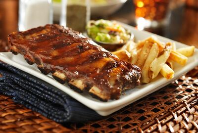 Grilled Pork Spareribs