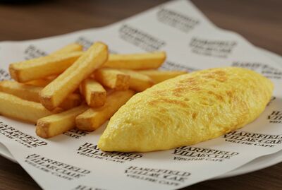 K5 - Cheese Omelette & Fries