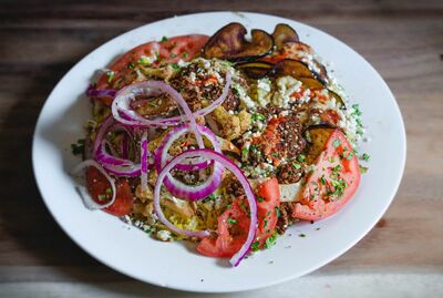 20B. Fried Veggie Platter