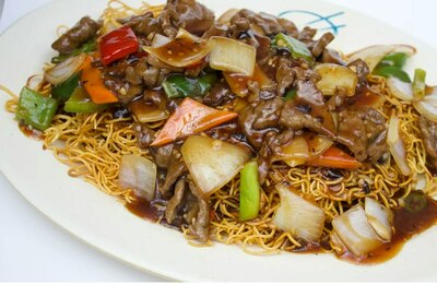 Beef Slices with Green Pepper in Black Bean Sauce 豉椒牛肉炒