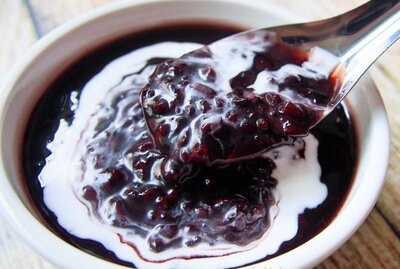 K29. Black Glutinious Rice with Ice Cream
