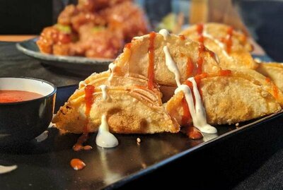 Deep Fried Veggie Dumplings 韩式炸饺子