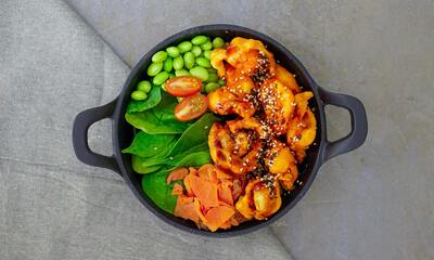 Prawn Teriyaki - Rice