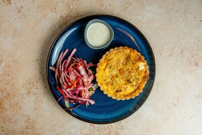 Sweet Potato and Feta Cheese