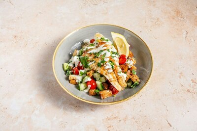 Fattoush Sea Bass
