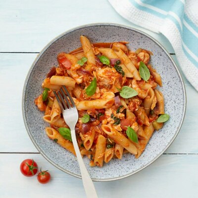 Tagliatelle Alle Gamberi / Salmon Pasta