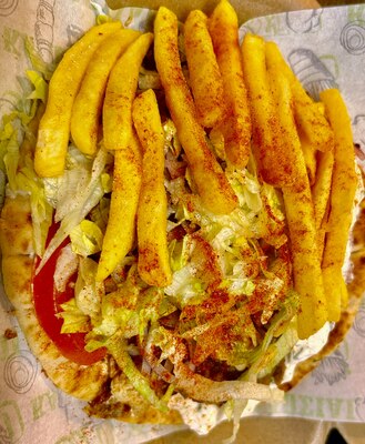 Pork Gyros pitta
