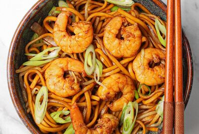 大虾面 King Prawns Chow Mein