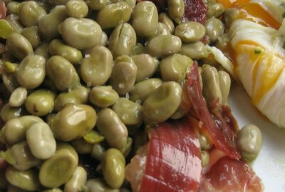 HABITAS BABY CON JAMÓN CRUJIENTE IBÉRICO