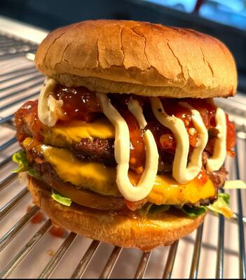 El Diablo Double Burger
