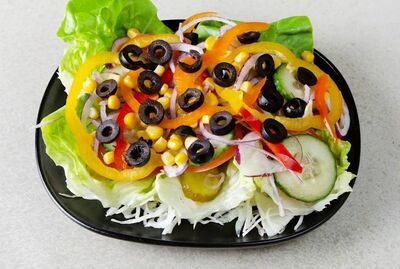 Vegan Garden Salad (No sauce)