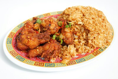 Salt & Chilli Chicken Wings 椒盐鸡翅饭