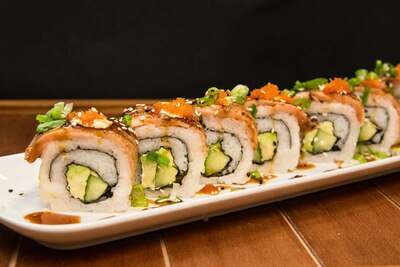 Flamed Salmon Special (8)