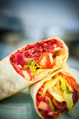 Cheesefalafel Wrap
