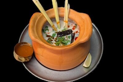 Tom Khaa Chicken Pot